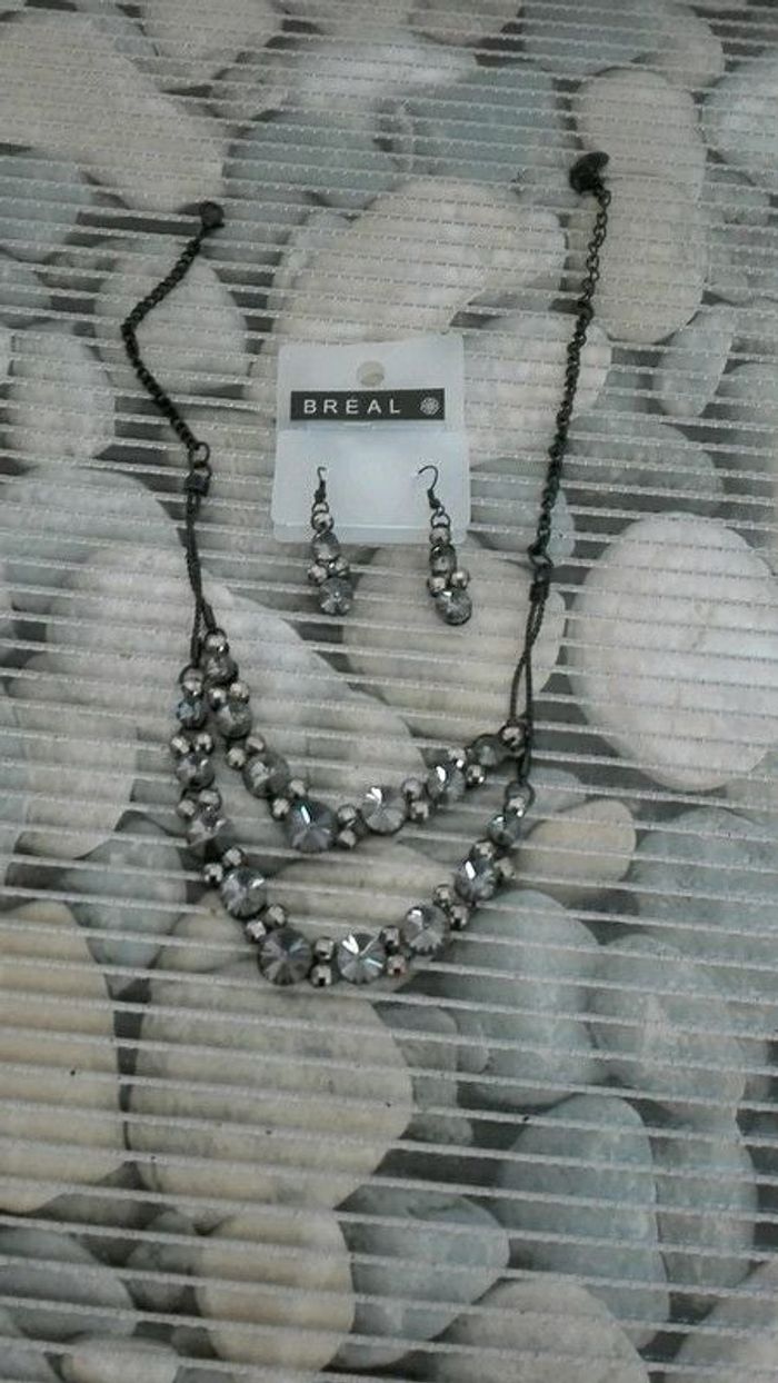 Parure Collier & Boucles d'oreilles