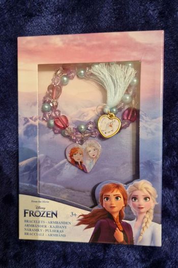 Lot de 2 bracelets La reine des neiges
