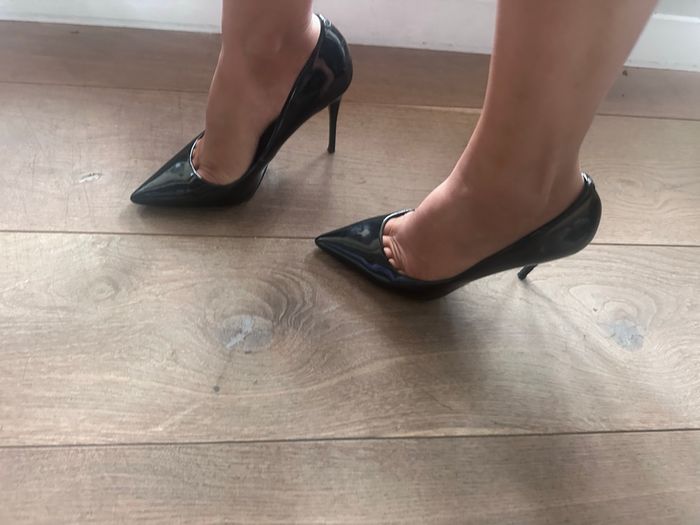 escarpins noirs vernis de la marque Aldo / 40 - photo numéro 4