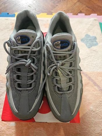 Nike Air Max 95 gris frais bleu coureur taille 40