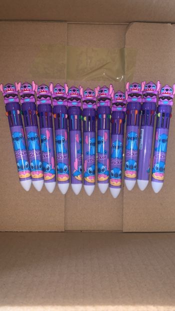 Stylo 10 couleurs Stitch