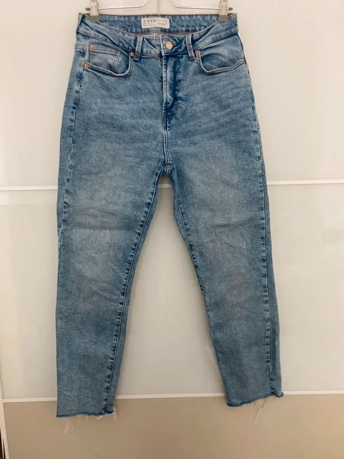 Jean droit bleu clair primark taille 38