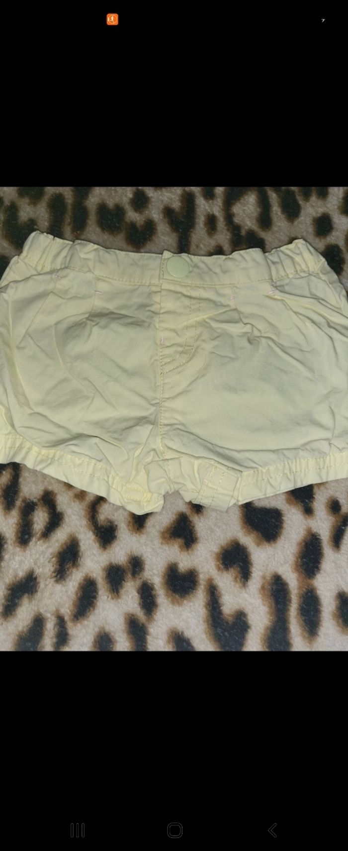 Short bébé fille