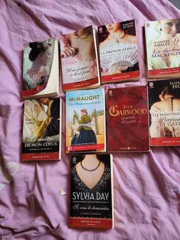 Livres collection "aventures et passions" Harlequin