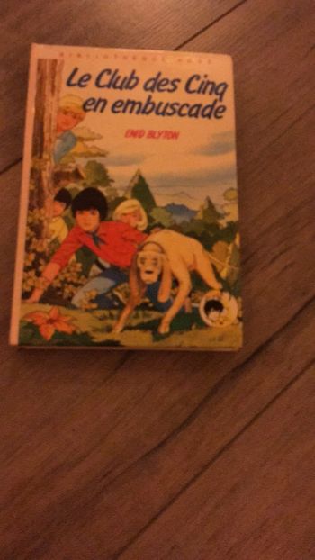 livre le club des cinq en embuscade