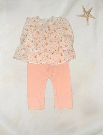 🌷Magnifique combinaison bébé fille taille 6 mois🌷