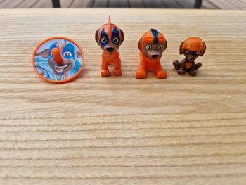 Lot figurines Pat Patrouille Paw Patrol Zuma