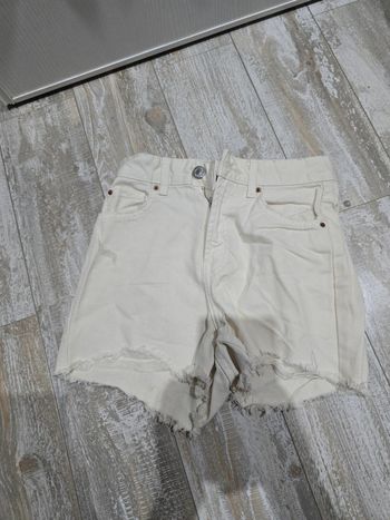 Short en jeans taille haute #orianabl32