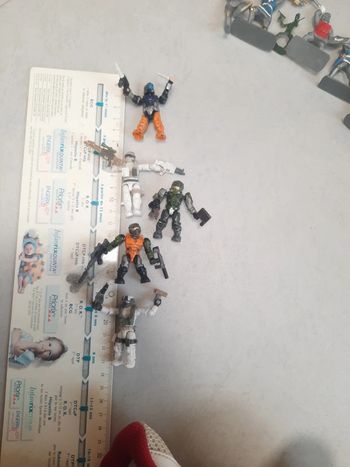 Lot de 5 figurine combattant intergalactique