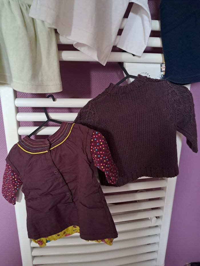 Lot vêtements fille hiver 3 mois 60 cm - photo numéro 8