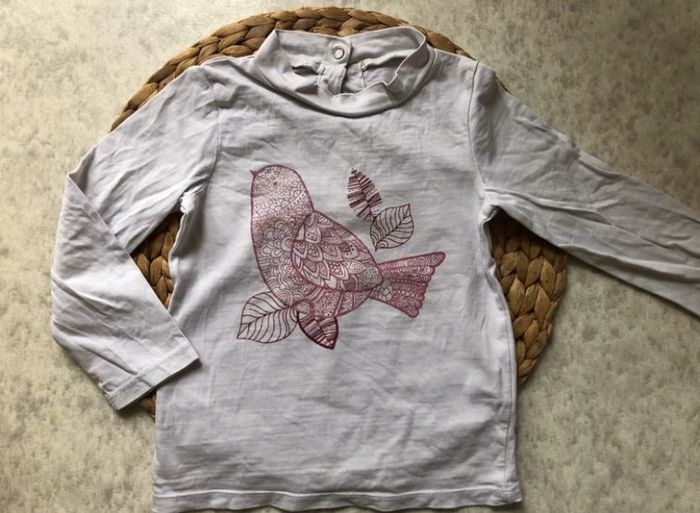 Lot de 2 tshirts col montant - photo numéro 3