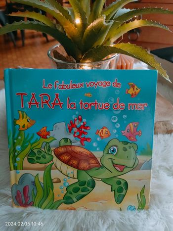 Livre Tara la tortue collection le fabuleux voyage