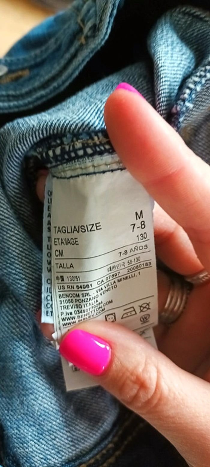 Veste en jeans Sisley - photo numéro 5