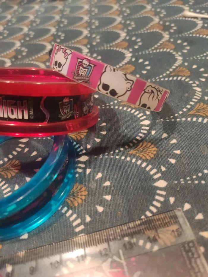 Monster High Bracelet et papeterie - photo numéro 3