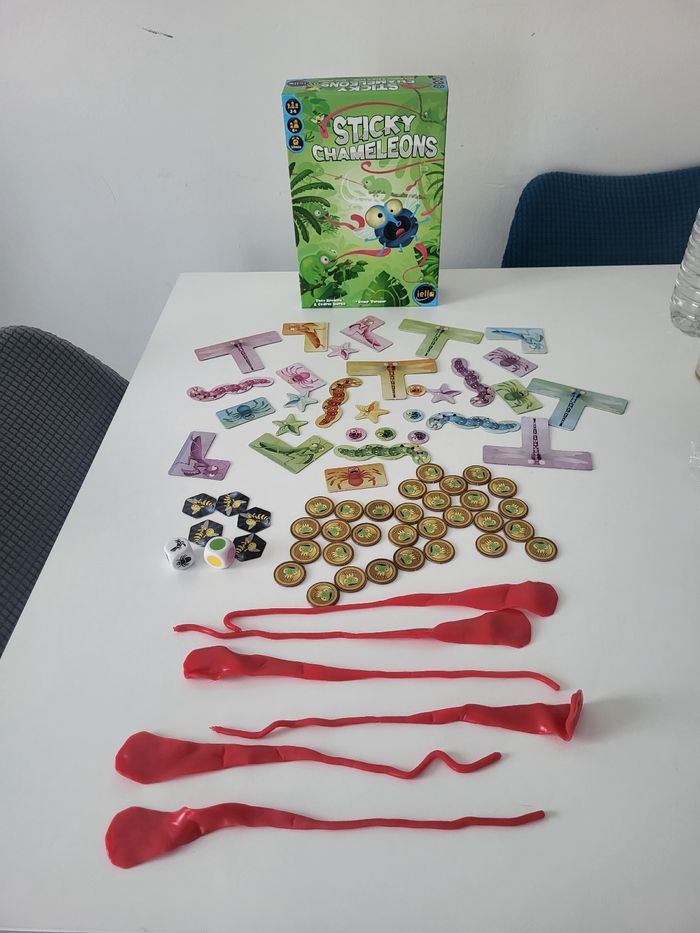 Jeu de société Sticky Chameleons Iello