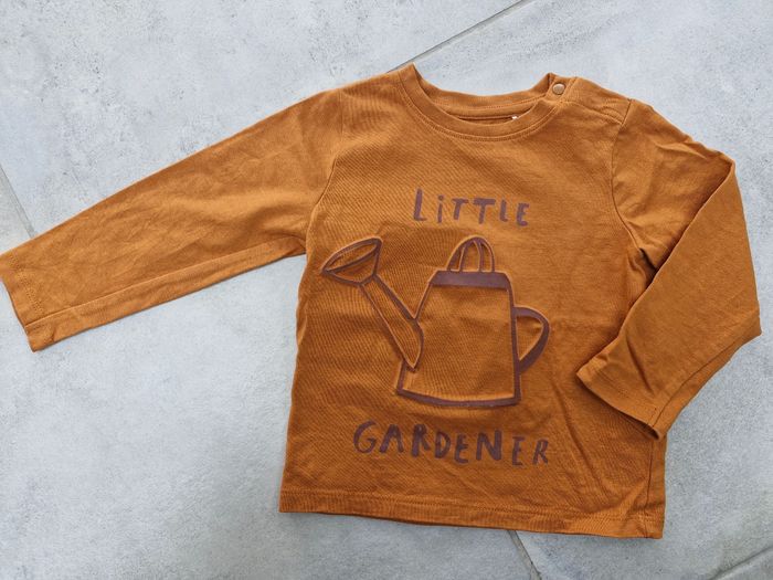 T-shirt manches longues marron Orchestra 23 mois