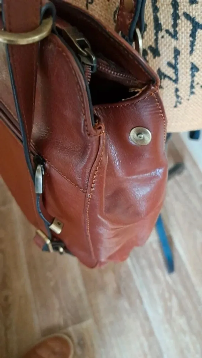 Sac à main en cuir KATANA - photo numéro 3