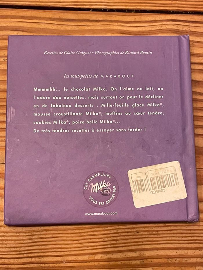 Livre recettes cultes milka - photo numéro 2
