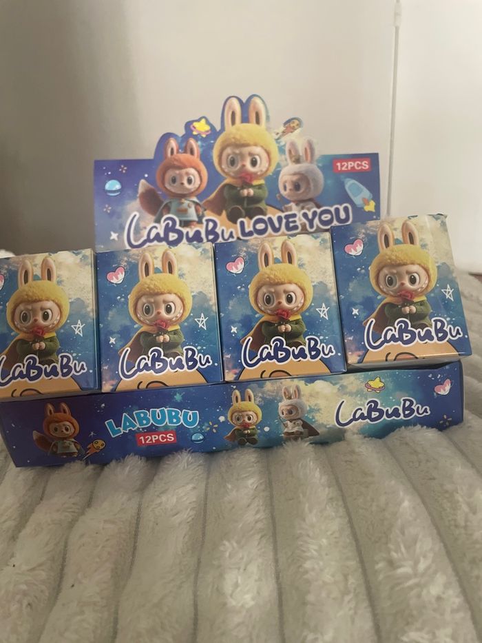 Mini figurine labubu - photo numéro 2