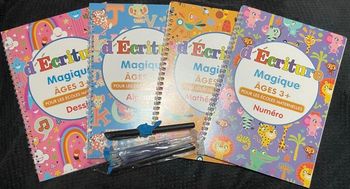 Cahiers écriture magique  