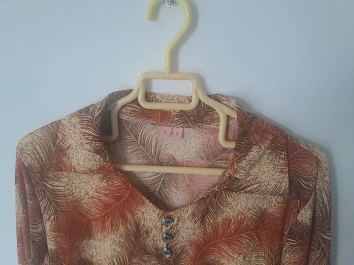 Blouse fluide vintage C&Y Taille L - photo numéro 6