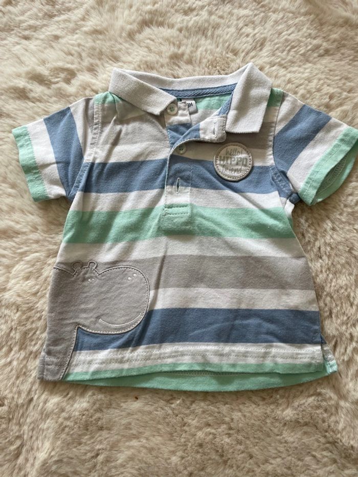 Polo rayé