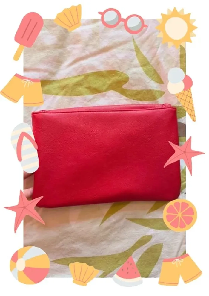 Petite pochette rouge - photo numéro 2
