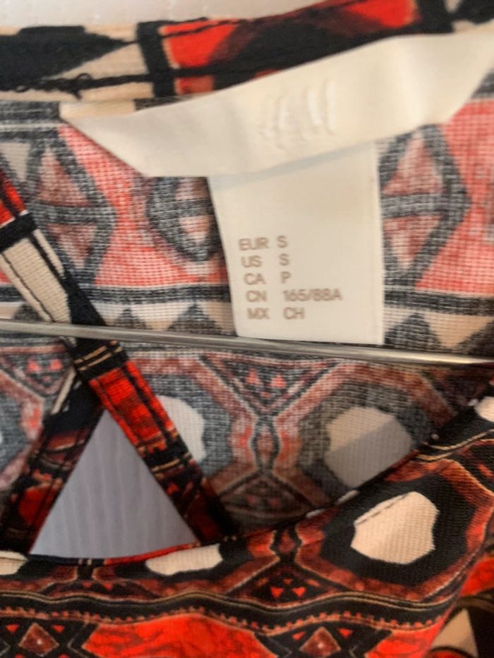 Robe wax femme H&M taille s dos ajouré - photo numéro 3