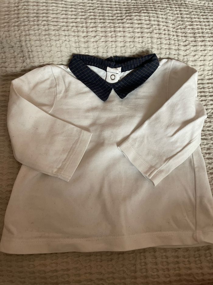 Lot chemise garçon et t shirt 6 mois - photo numéro 6