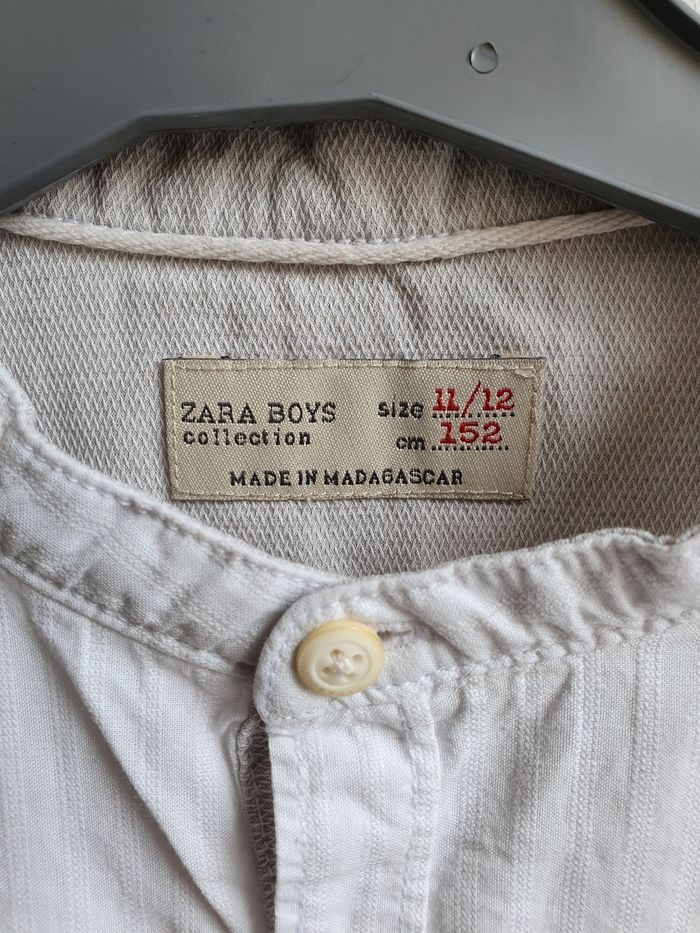 Chemise sans col garçon 12 ans - photo numéro 3