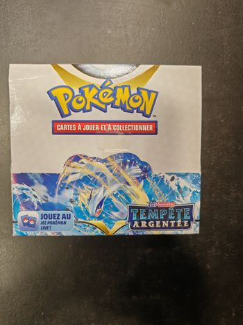 Display tempête argentée Pokemon Neuf