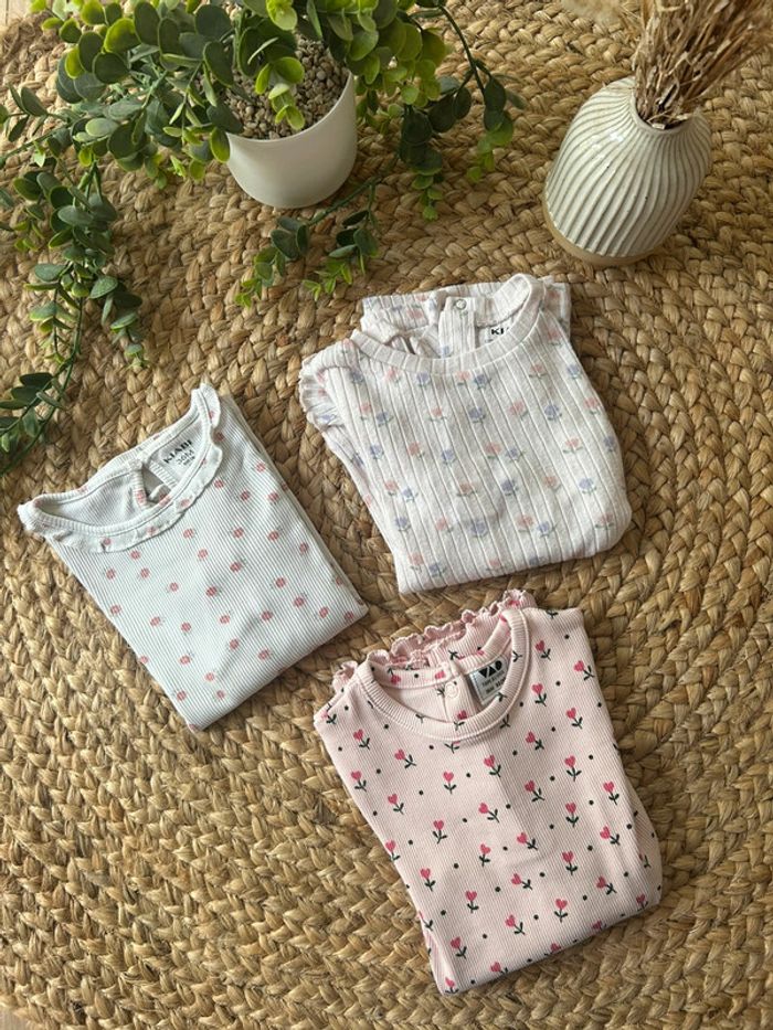 Lot de 3 hauts manches longues 3 ans
