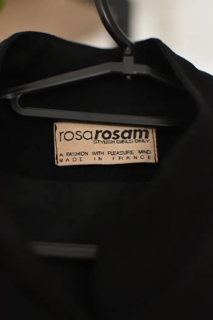 Manteau Vintage RosaRosam Stylish Girls Only en taille 38 - Très bon état - photo numéro 5