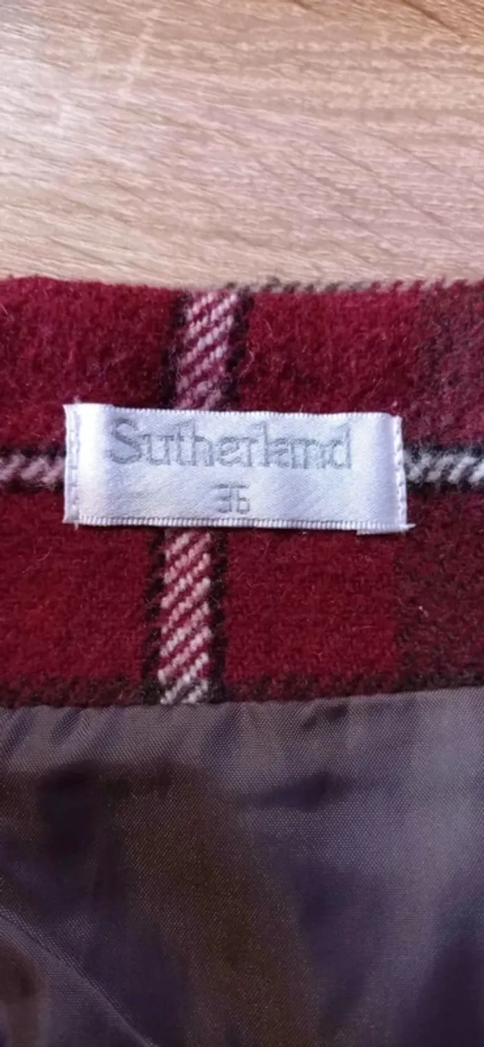 🌸Mini-jupe "écossaise", Sutherland, taille 36 - photo numéro 7