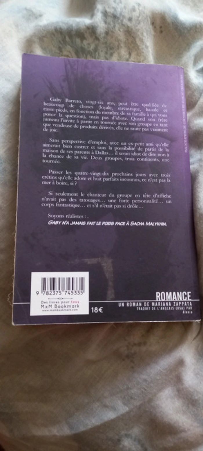 Livre Mariana Zapata - photo numéro 2