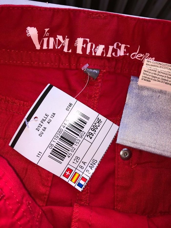 Pantacourt #8 ans# neuf - photo numéro 5