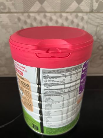 Boîte de lait babybio