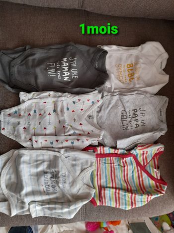 Lot de vêtements bebe garçon