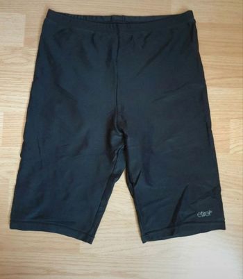 Short noir "Etirel" T.12 ans