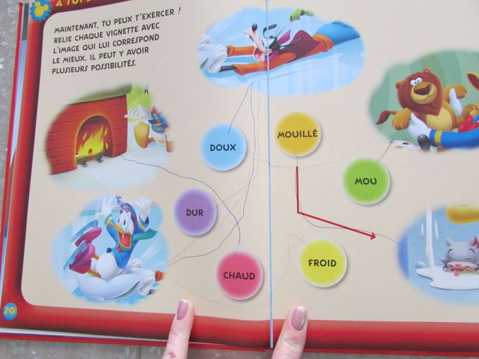 Lot de 5 livres Disney La Maison de Mickey "Les sens" Tomes 27 à 31 - photo numéro 4