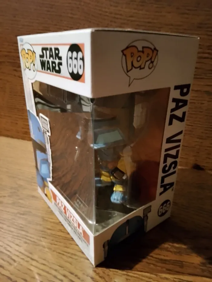 figurine funko pop 666 star wars paz vizsla neuf - photo numéro 6