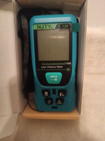 Télémètre laser 120 m – mesure distance / surface / volume