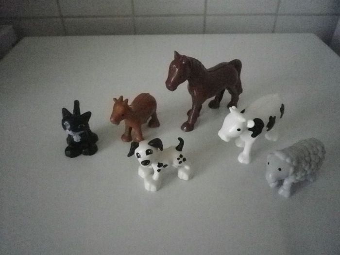 LOT ANIMAUX DE LA FERME