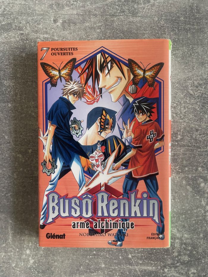 Manga Buso Renkin arme alchimique tome 7 en version française.