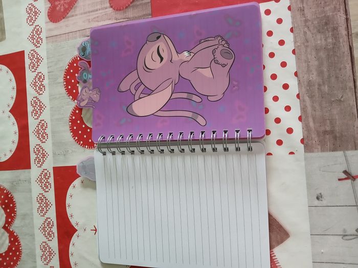 Cahier notebook A5 Stitch et Angel neuf Neuf sans étiquette·Stitch - photo numéro 3