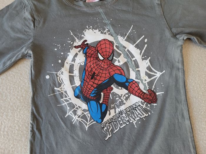 T-shirt ML spiderman 4 ans - photo numéro 3
