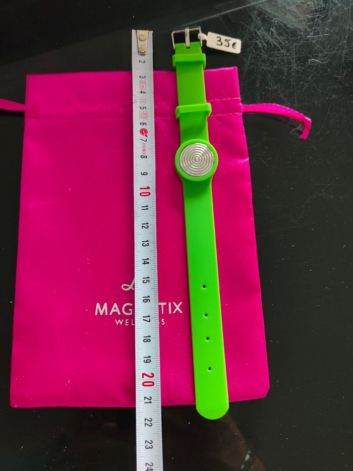 Bracelet magnétique silicone dessin arbre de vie - photo numéro 6