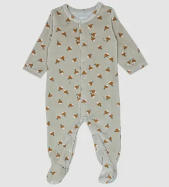 Moulin Roty Pyjama 6 mois en velours