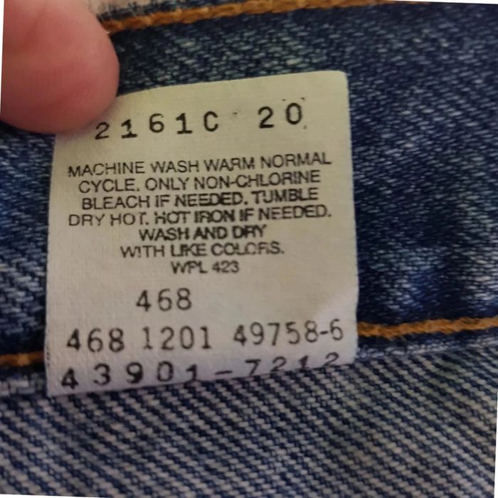 Jean Levi's 559 W36 L32 Bleu - photo numéro 9