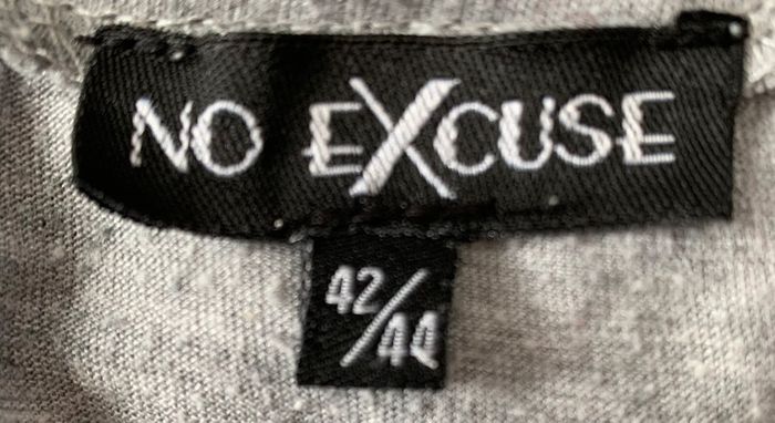 T-shirt femme T42 No excuse gris - photo numéro 4